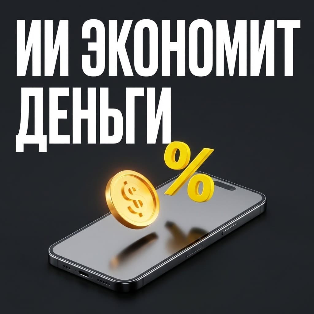 ИИ экономит деньги