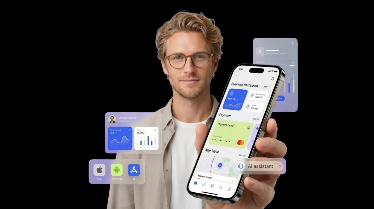 Разработка мобильного приложения iOS Android и web-кабинета для бизнеса